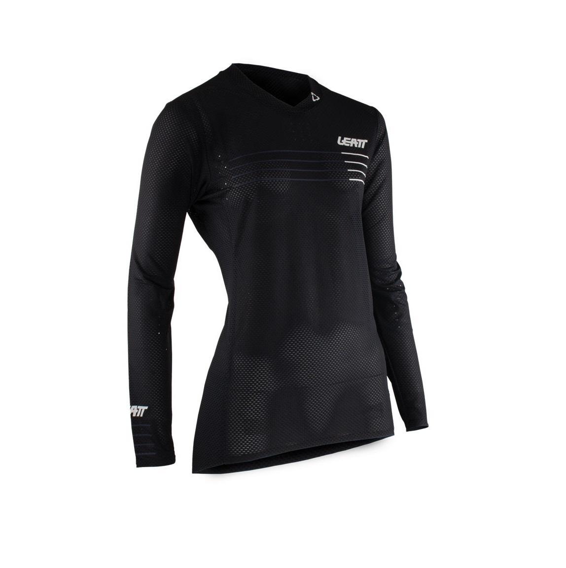 Велоджерси женская Leatt MTB Gravity 4.0W Jersey Black