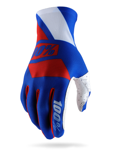Мотоперчатки 100% Celium Glove Blue/Red