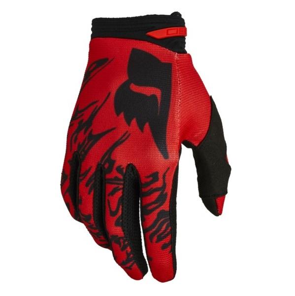 Мотоперчатки Fox 180 Peril Glove Flow Red