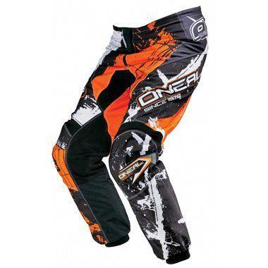 Штаны подростковые ONEAL Youth ELEMENT SHOCKER black/orange