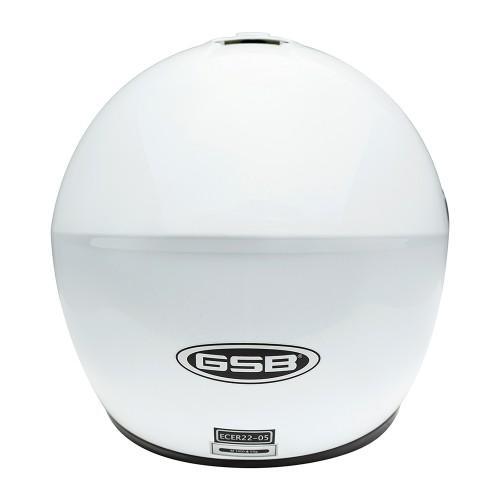 Шлем дорожный GSB XP-20 WHITE GLOSSY 2
