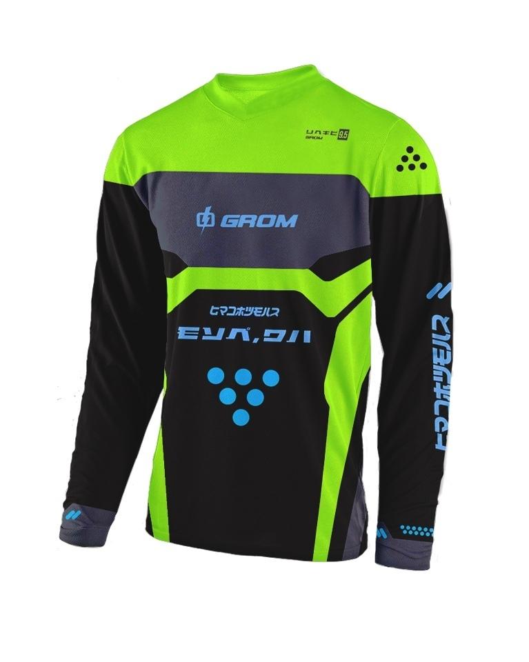 Джерси кросс GROM Tech green