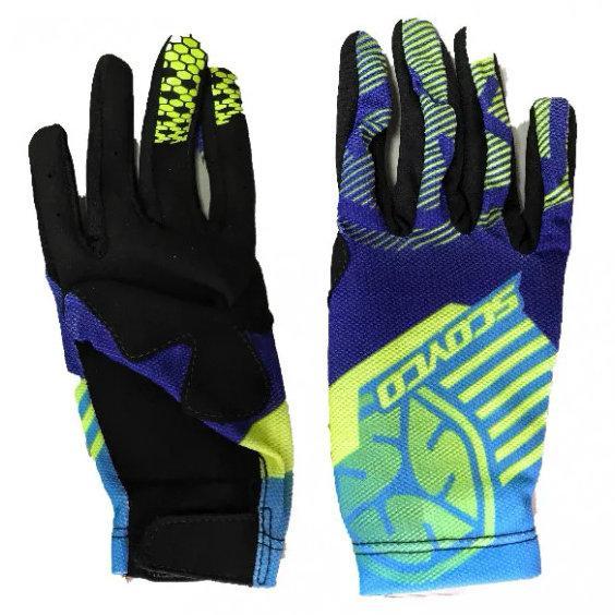 Перчатки кросс Scoyco MX59 Синие