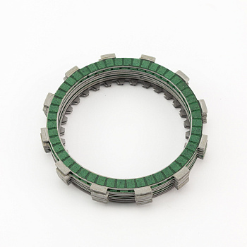 Диски сцепления ZS177MM OTOM комплект (фрикционный 6шт + 5шт. стальной)