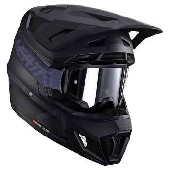 Мотошлем Leatt Moto 7.5 Helmet Kit Stealth